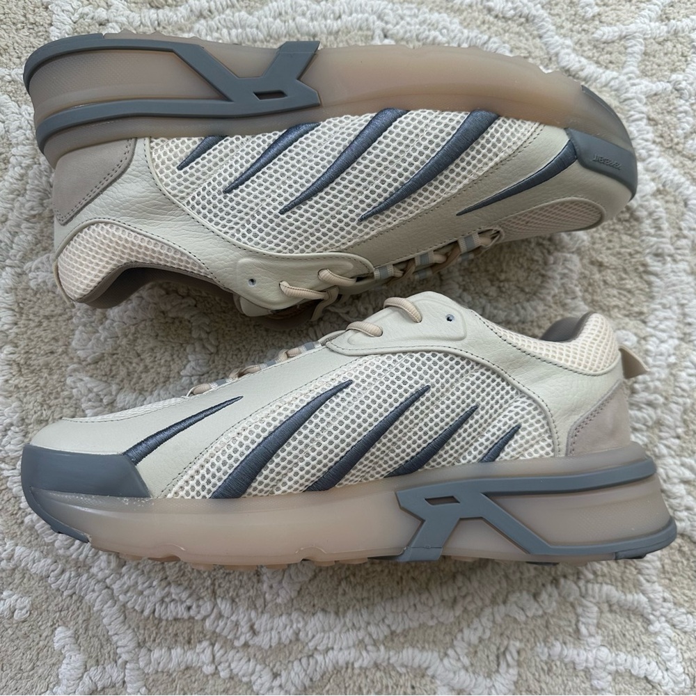 Represent Viper British Luxury Men’s Size 10 Cream Grey Low Top Sneakers